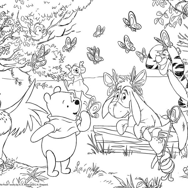 Disney puzzle df maxi floor 24 winnie the pooh     . - LISCIANI, Disney