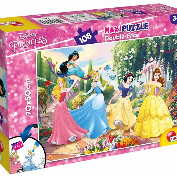 Disney puzzle df maxi floor 108 princess - princess forever - DISNEY PRINCESS, LISCIANI, Disney