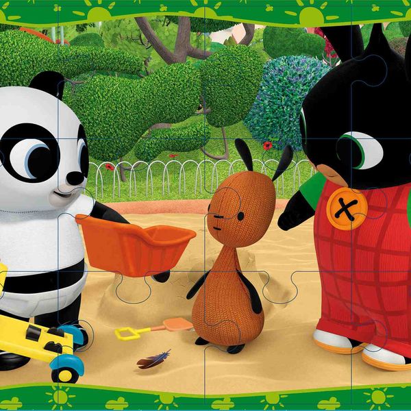 Puzzle supermaxi 12+12  bing - bing e i suoi amici! - LISCIANI
