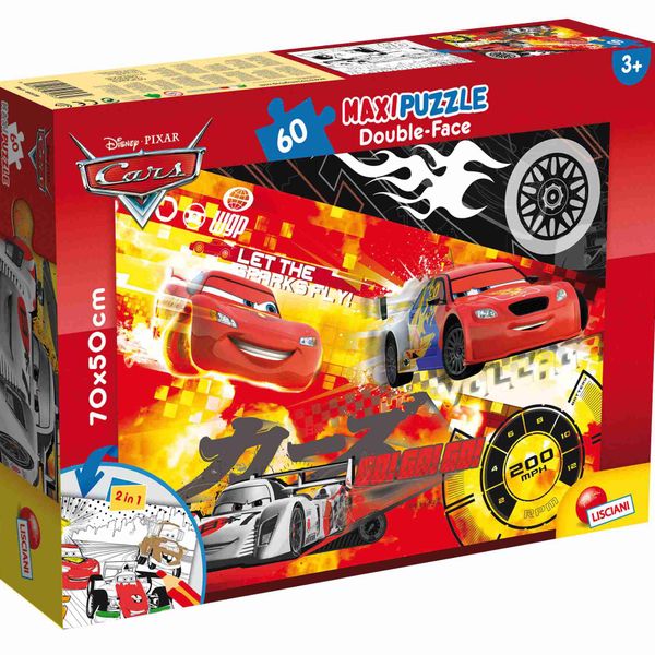 Disney puzzle df maxi floor 60 cars - LISCIANI, Cars, Disney