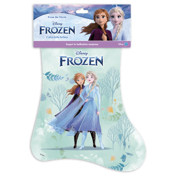 Hasbro disney frozen calza della befana - entra nel meraviglioso mondo di elsa e anna - DISNEY PRINCESS, Frozen