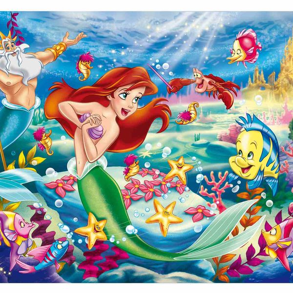 Disney puzzle df maxi floor 35 the little mermaid - DISNEY PRINCESS, LISCIANI, Disney