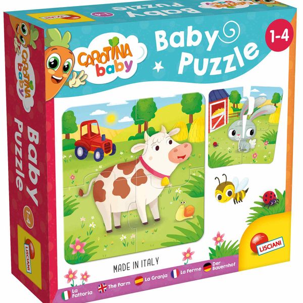 Carotina baby puzzle la fattoria - LISCIANI