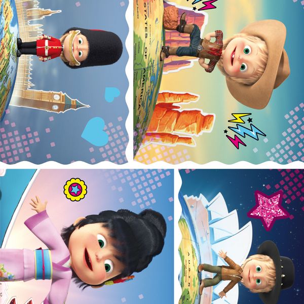 Masha puzzle maxifloor 24 - e' fantastico! - LISCIANI