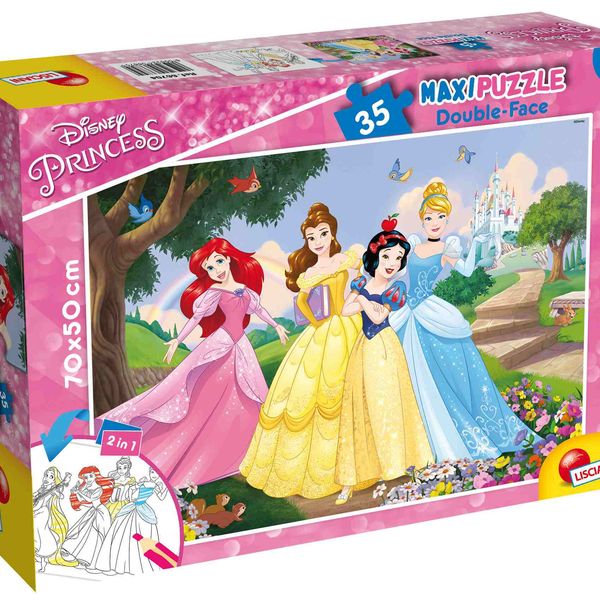 Disney puzzle df maxi floor 35 princess - DISNEY PRINCESS, LISCIANI, Disney