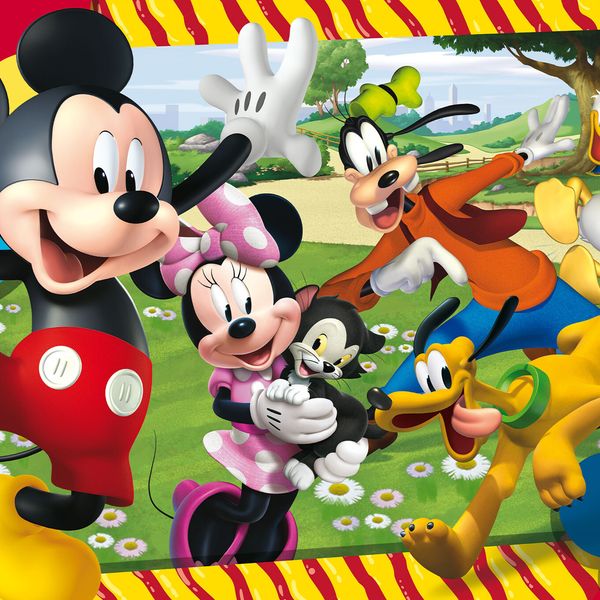 Disney puzzle maxifloor 4 x 48 mickey - LISCIANI, Disney