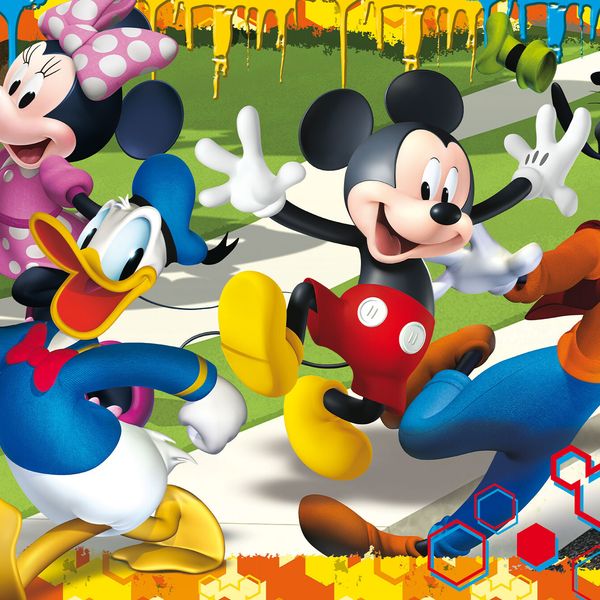 Disney puzzle maxifloor 4 x 48 mickey - LISCIANI, Disney