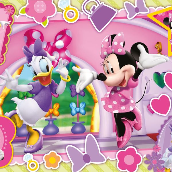 Disney puzzle maxifloor 2 x 24 minnie                                  . - LISCIANI, Disney, Minnie