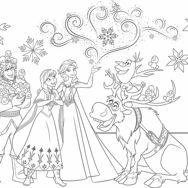 Disney puzzle df maxi floor 24 frozen - DISNEY PRINCESS, LISCIANI, Disney, Frozen