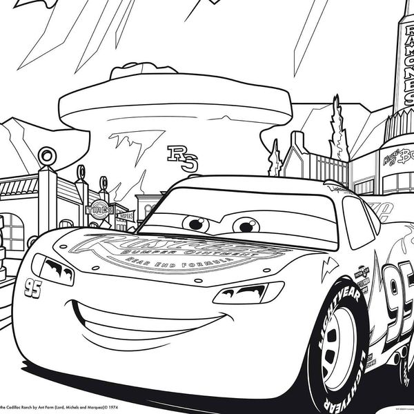 Disney puzzle df maxi floor 35 cars 3 - go! go! go! - LISCIANI, Cars, Disney