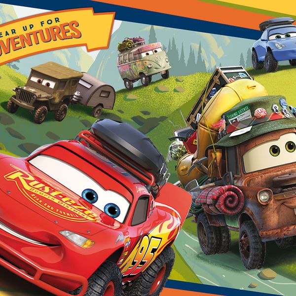Disney puzzle maxifloor 2 x 12 cars - LISCIANI, Cars, Disney