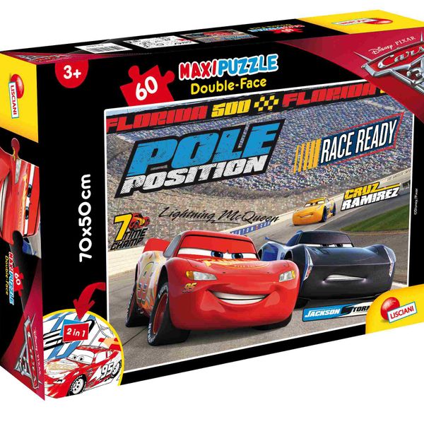 Disney puzzle df maxi floor 60 cars 3 challenge - LISCIANI, Cars, Disney