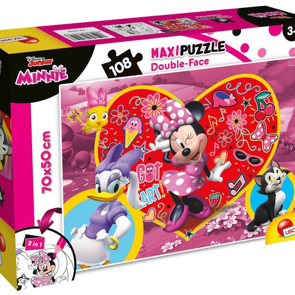 Disney puzzle df maxi floor 108 minnie - LISCIANI, Disney, Minnie