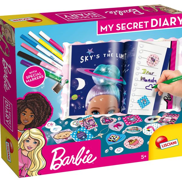Barbie my secret diary+lucchetto - LISCIANI, Barbie