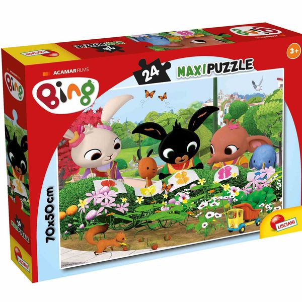 Puzzle supermaxi 24 bing - osserviamo la natura! - BING, LISCIANI
