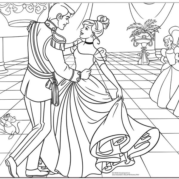 Disney puzzle df maxi floor 35 cinderella - DISNEY PRINCESS, LISCIANI, Disney