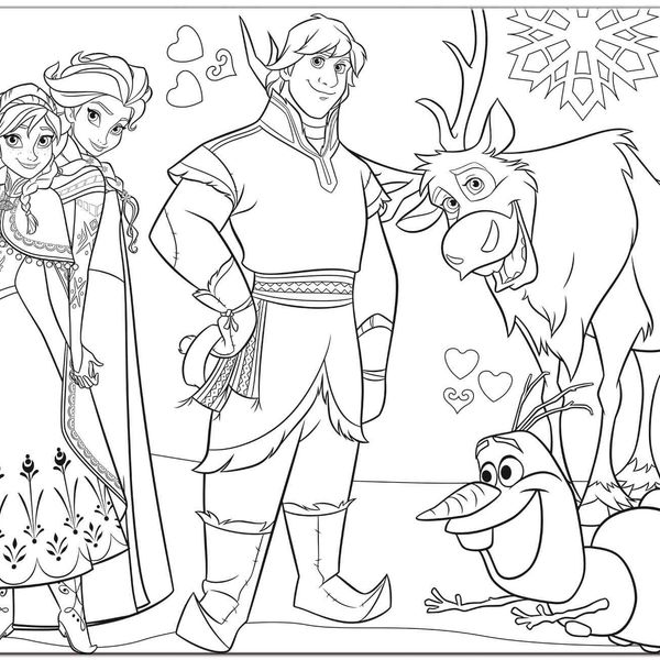 Disney puzzle df maxi floor 108 frozen on the walk - DISNEY PRINCESS, LISCIANI, Disney, Frozen