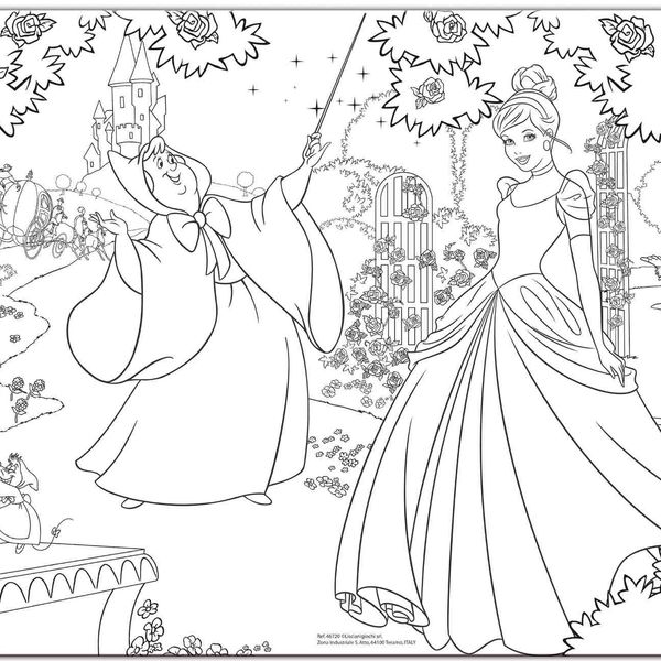 Disney puzzle df maxi floor 150 cinderella - DISNEY PRINCESS, LISCIANI, Disney