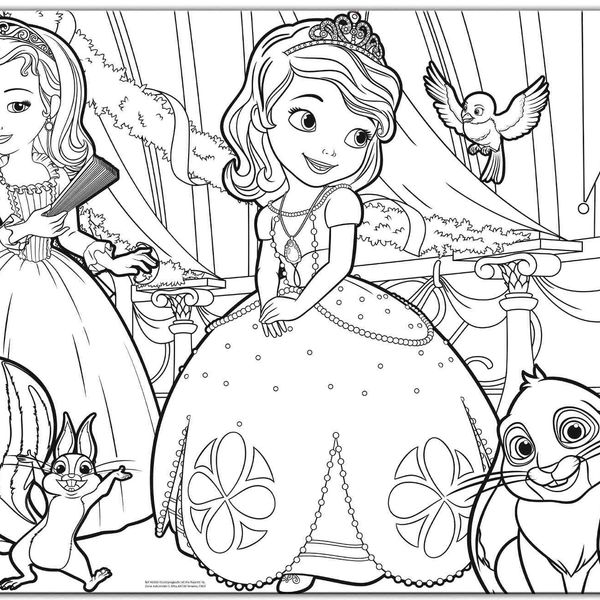 Disney puzzle df maxi floor 60 sofia - DISNEY PRINCESS, LISCIANI, Disney
