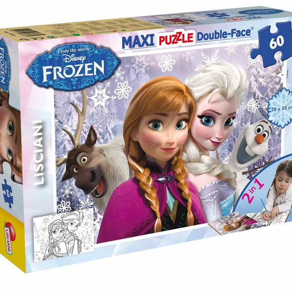 Disney puzzle df maxi floor 60 frozen sisters forever - DISNEY PRINCESS, LISCIANI, Disney, Frozen