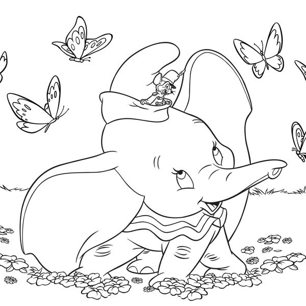 Disney puzzle df maxi floor 35 dumbo - LISCIANI