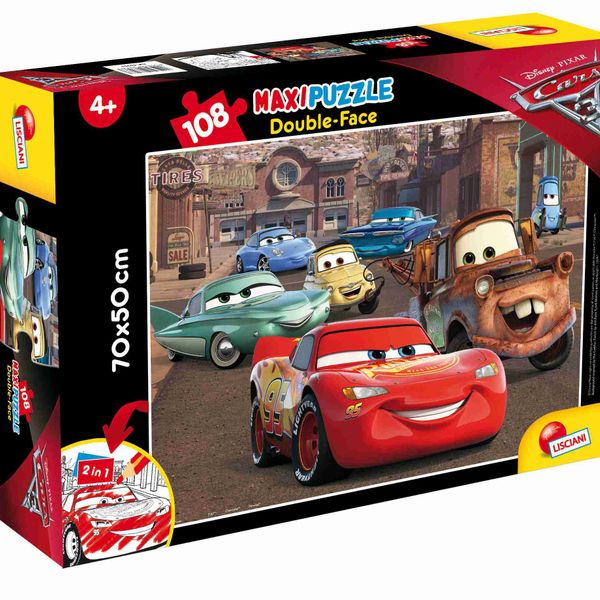 Disney puzzle df maxi floor 108 cars 3 racer - LISCIANI, Cars, Disney
