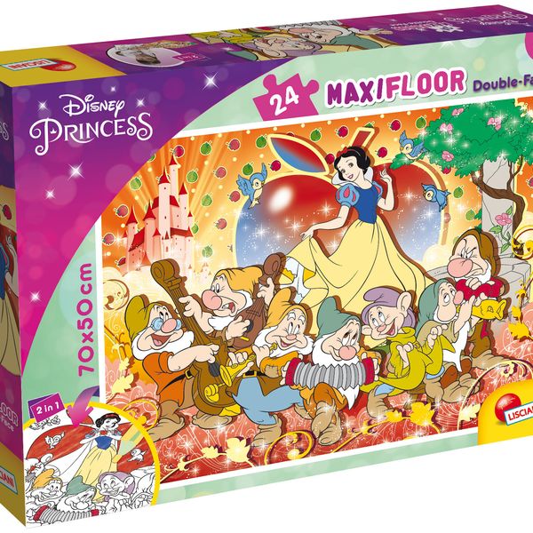 Disney puzzle df maxi floor 24 biancaneve - DISNEY PRINCESS, LISCIANI, Disney