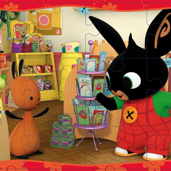 Puzzle supermaxi 12+12  bing - a scuola! - LISCIANI