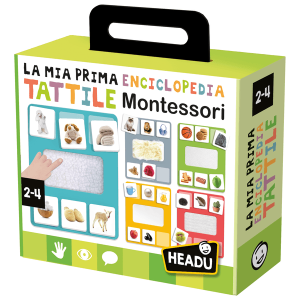 Headu - la mia prima enciclopedia tattile montessori - HEADU