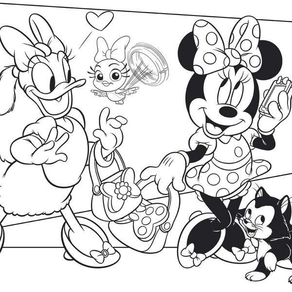 Disney puzzle maxifloor 2 x 24 minnie                                  . - LISCIANI, Disney, Minnie