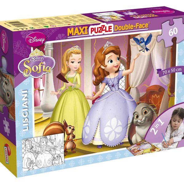 Disney puzzle df maxi floor 60 sofia - DISNEY PRINCESS, LISCIANI, Disney