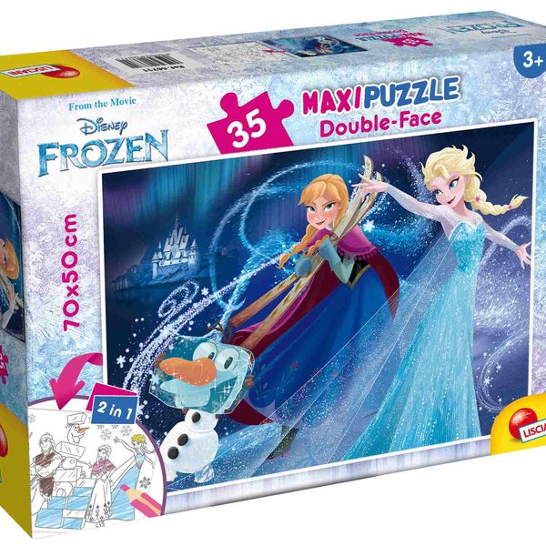 Disney puzzle df maxi floor 35 frozen - DISNEY PRINCESS, LISCIANI, Disney, Frozen