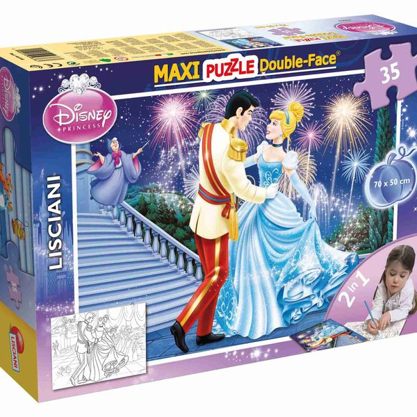 Disney puzzle df maxi floor 35 cinderella - DISNEY PRINCESS, LISCIANI, Disney