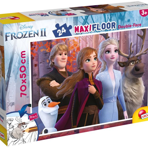 Disney puzzle df maxi floor 24 frozen 2 - DISNEY PRINCESS, LISCIANI, Disney, Frozen