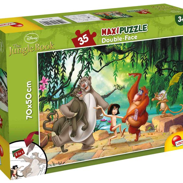 Disney puzzle df maxi floor 35 jungle book - LISCIANI, Disney