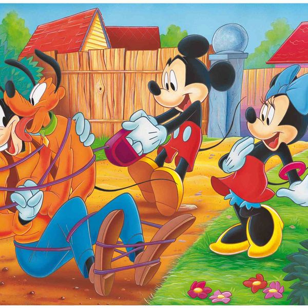 Disney puzzle df maxi floor 108 mickey my friends - LISCIANI, Disney, Mickey Mouse