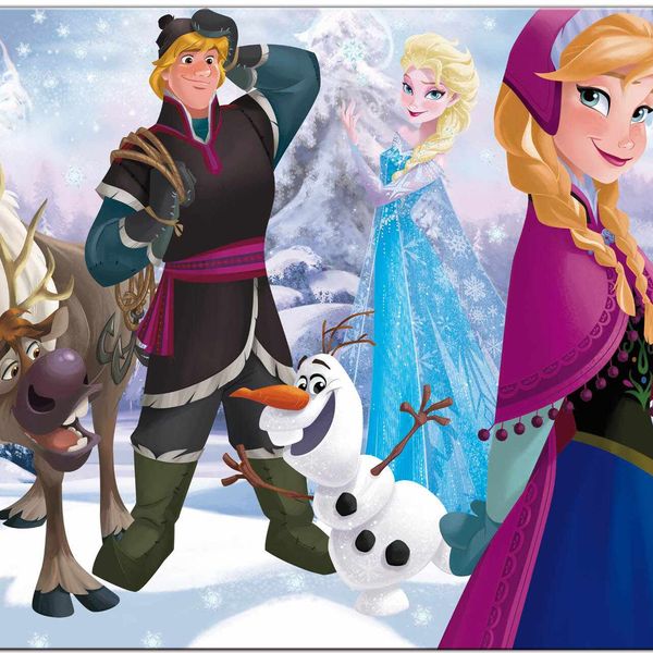 Disney puzzle df maxi floor 35 frozen playing on the ice - DISNEY PRINCESS, LISCIANI, Disney, Frozen
