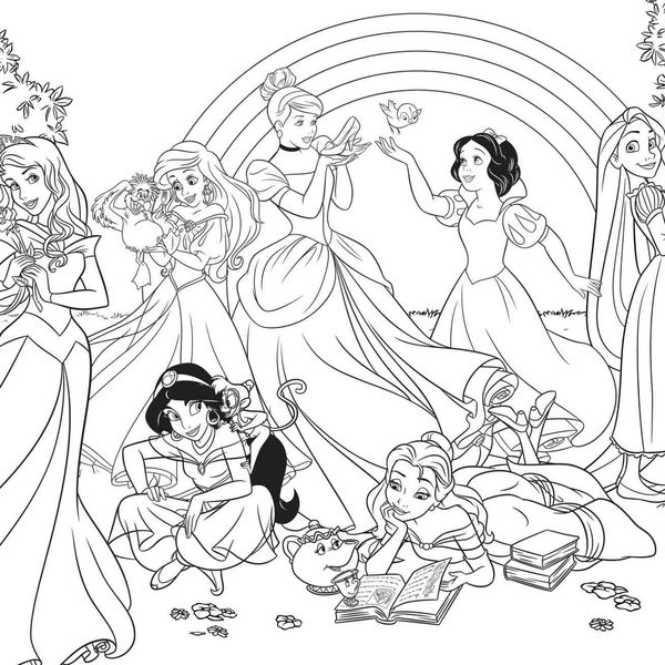 Disney puzzle df maxi floor 24 princess - DISNEY PRINCESS, LISCIANI, Disney