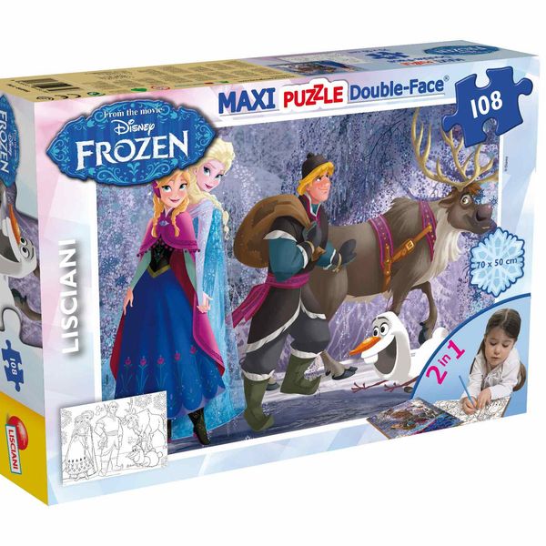 Disney puzzle df maxi floor 108 frozen on the walk - DISNEY PRINCESS, LISCIANI, Disney, Frozen