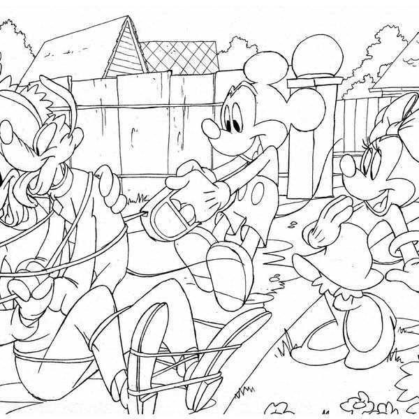 Disney puzzle df maxi floor 108 mickey my friends - LISCIANI, Disney, Mickey Mouse