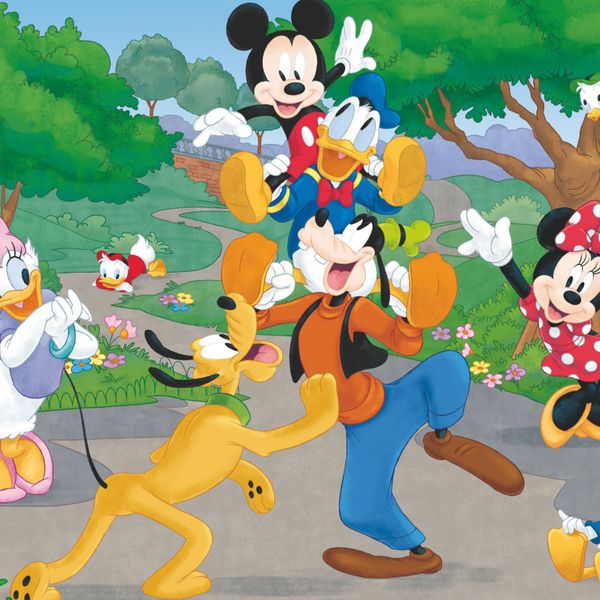Disney puzzle maxifloor 2 x 12 mickey - LISCIANI, Disney, Mickey Mouse