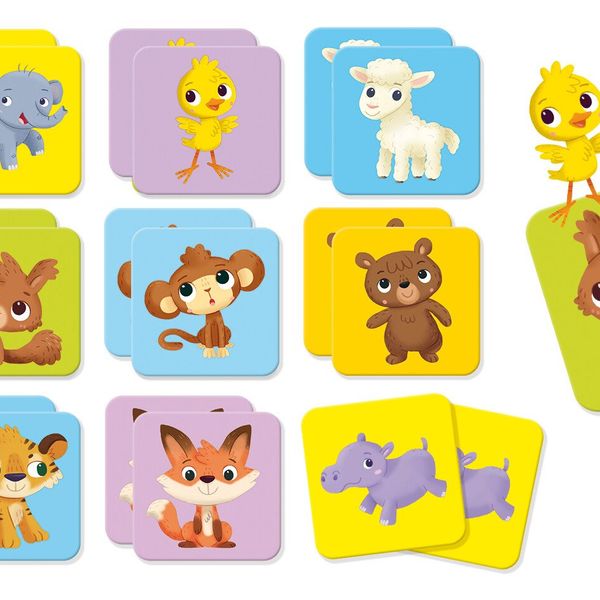 Carotina baby memo cuccioli - LISCIANI