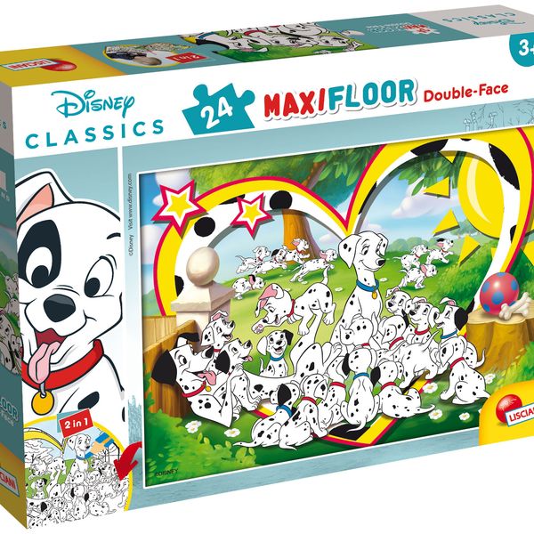 Disney puzzle df maxi floor 24 101 dalmatians - LISCIANI, Disney