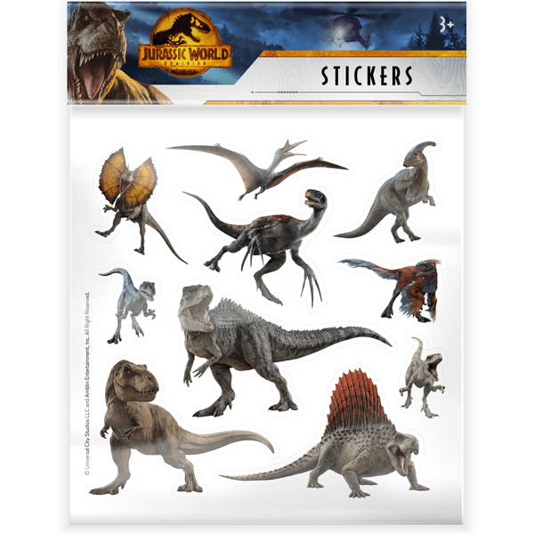 Calza della befana jurassic world, con super gadgets presenti all'interno, con 1 dinosauro, 1 marsupio e tanto altro, giocattolo per bambini 3+ anni, hpb62 - Jurassic World