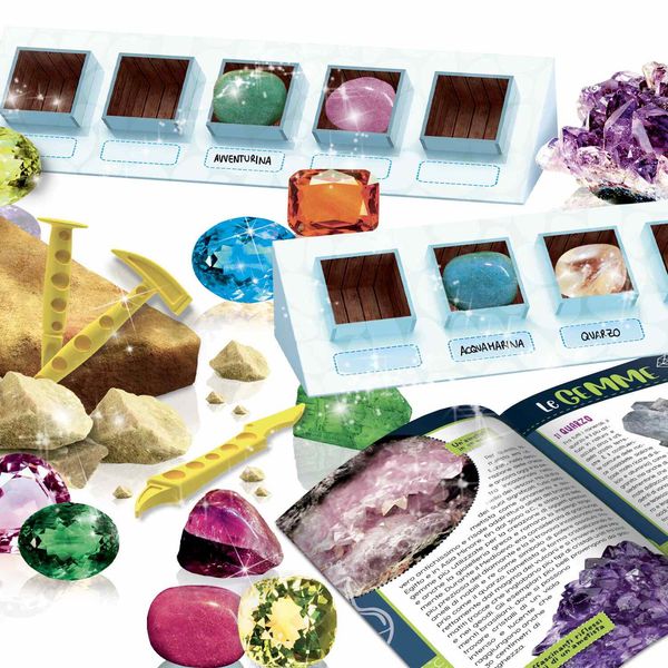 I'm a genius laboratorio di mineralogia - LISCIANI
