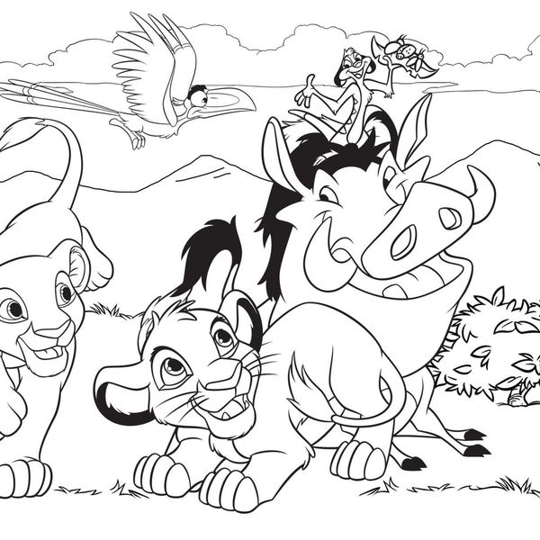 Disney puzzle df maxi floor 24 lion king - LISCIANI, Disney