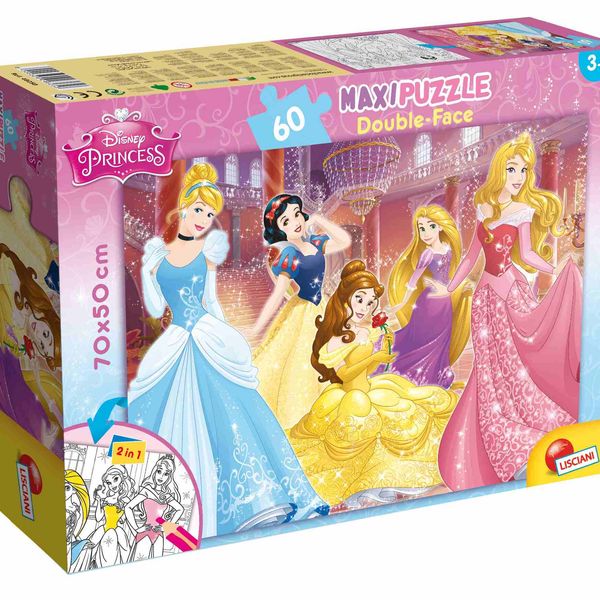 Disney puzzle df maxi floor 60 princess - DISNEY PRINCESS, LISCIANI, Disney