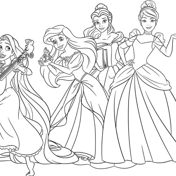 Disney puzzle df maxi floor 35 princess - DISNEY PRINCESS, LISCIANI, Disney