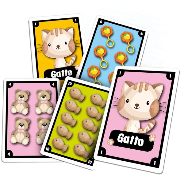 Le carte dei bambini gatto pigliatutto - LISCIANI
