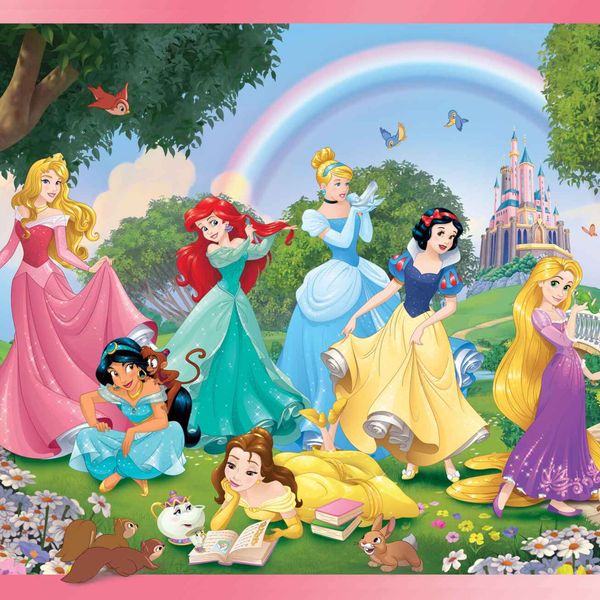 Disney puzzle df maxi floor 108 princess - rainbow world - DISNEY PRINCESS, LISCIANI, Disney